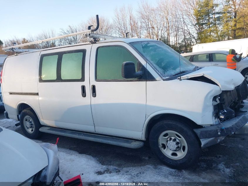 2018 Chevrolet Express 2500 Work Van VIN: 1GCWGAFG3J1907370 Lot: 43952256