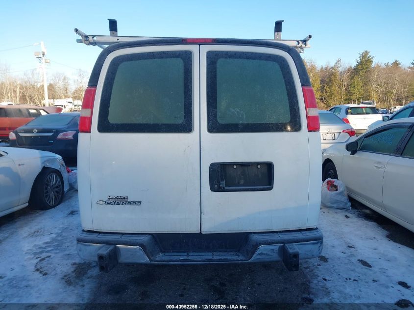 2018 Chevrolet Express 2500 Work Van VIN: 1GCWGAFG3J1907370 Lot: 43952256