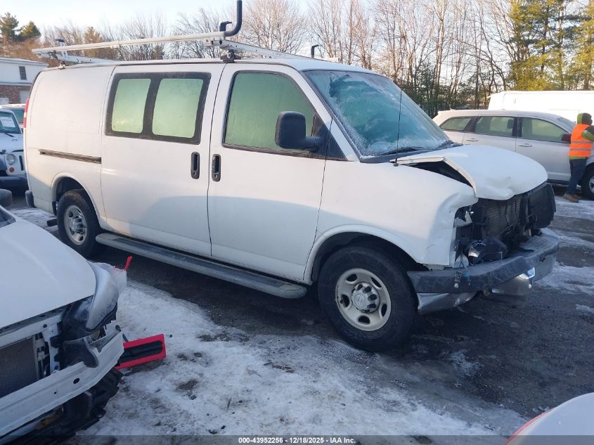 2018 Chevrolet Express 2500 Work Van VIN: 1GCWGAFG3J1907370 Lot: 43952256