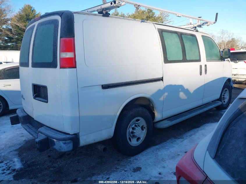 2018 Chevrolet Express 2500 Work Van VIN: 1GCWGAFG3J1907370 Lot: 43952256