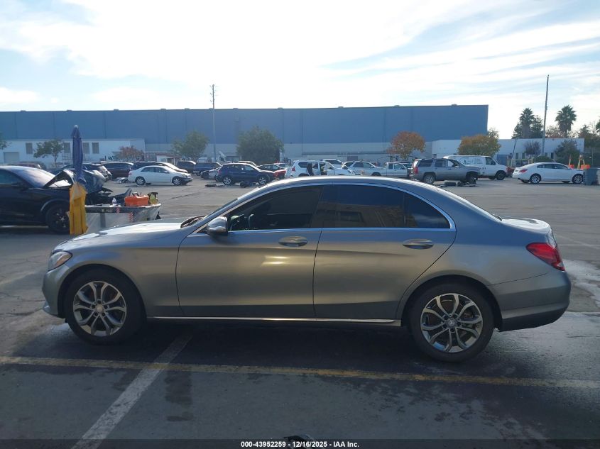 2015 Mercedes-Benz C 300 4Matic VIN: 55SWF4KBXFU032932 Lot: 43952259