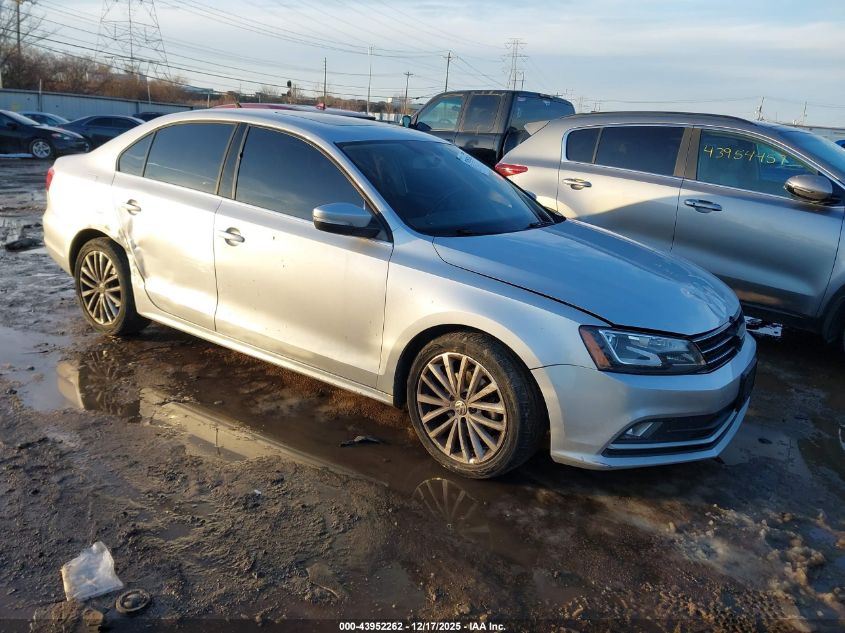 2015 Volkswagen Jetta 1.8T Se VIN: 3VWD07AJ8FM332367 Lot: 43952262