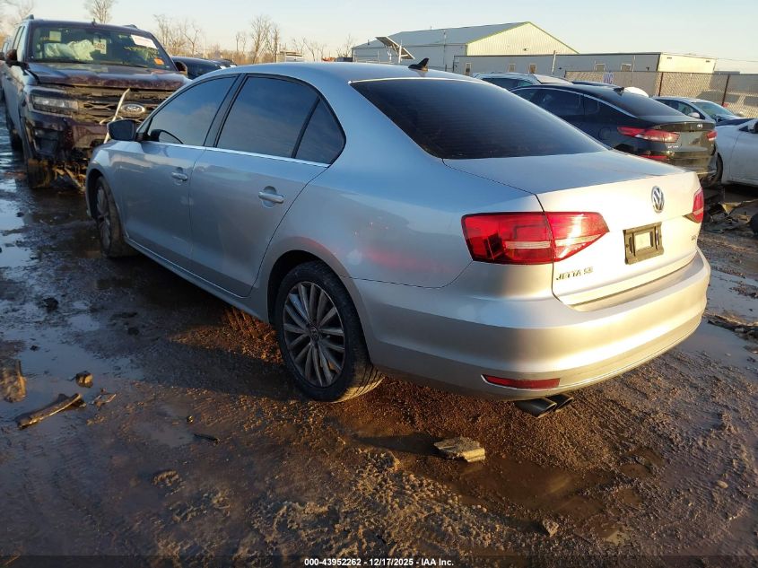 2015 Volkswagen Jetta 1.8T Se VIN: 3VWD07AJ8FM332367 Lot: 43952262