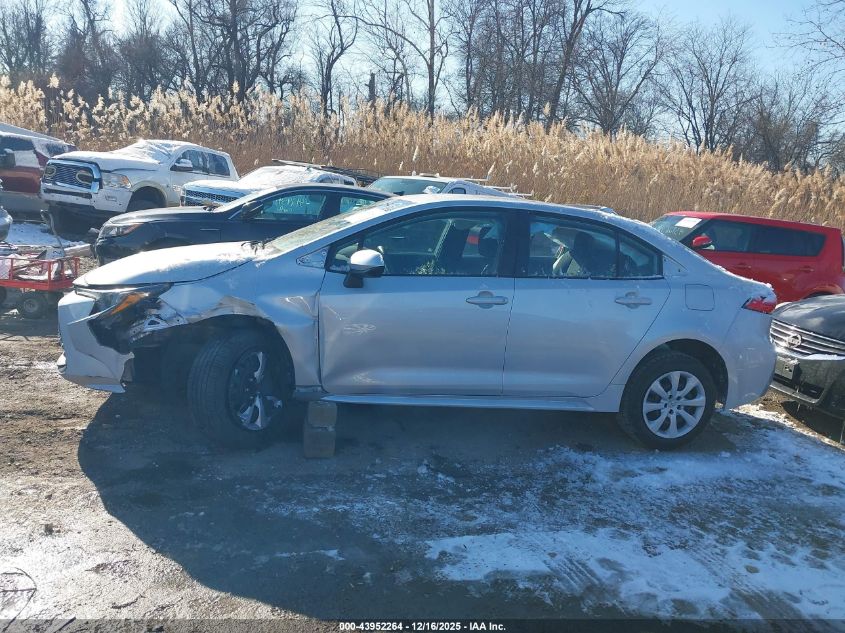 2023 Toyota Corolla Le VIN: 5YFB4MDE7PP001625 Lot: 43952264