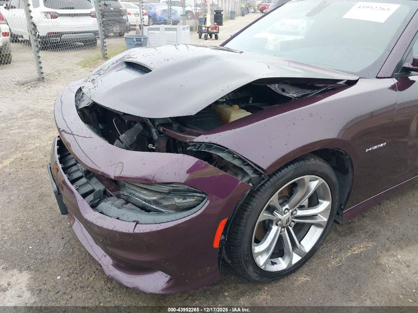 2021 Dodge Charger R/T Rwd VIN: 2C3CDXCT9MH575381 Lot: 43952265