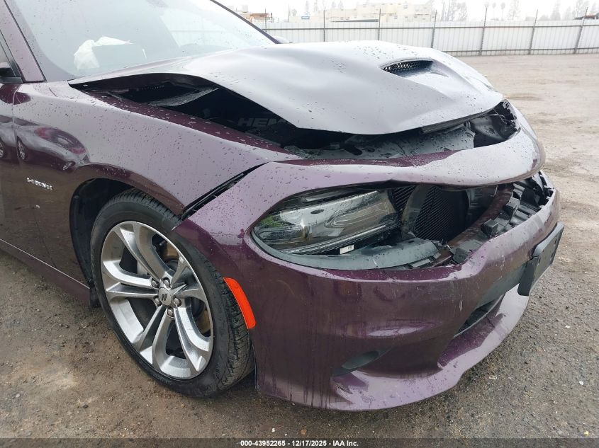 2021 Dodge Charger R/T Rwd VIN: 2C3CDXCT9MH575381 Lot: 43952265