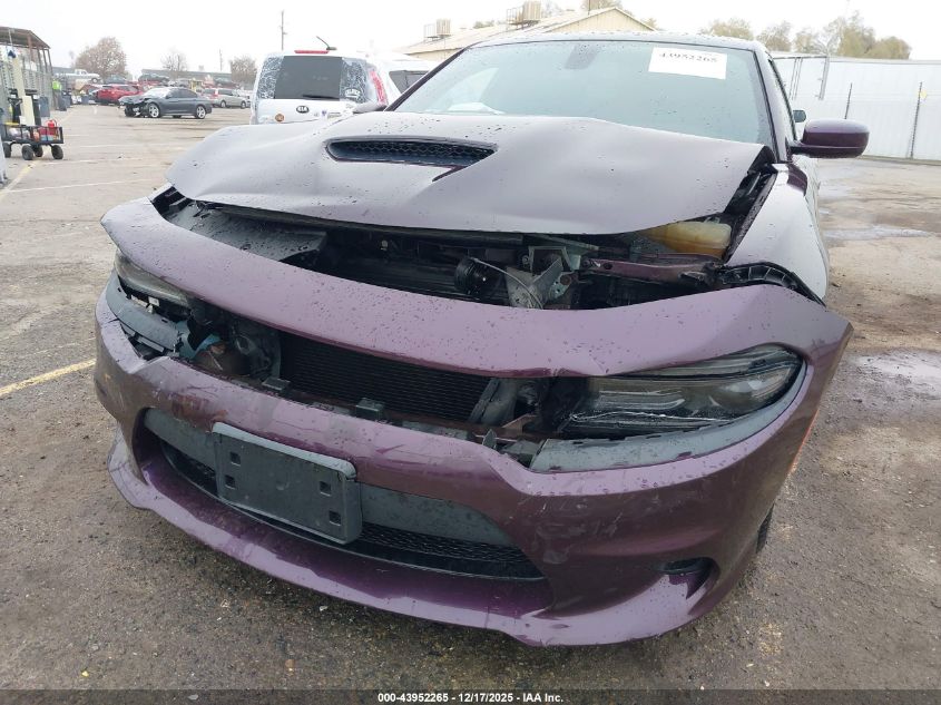 2021 Dodge Charger R/T Rwd VIN: 2C3CDXCT9MH575381 Lot: 43952265