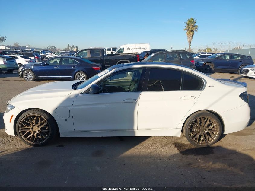 2018 BMW 330E Iperformance VIN: WBA8E1C55JA758460 Lot: 43952273
