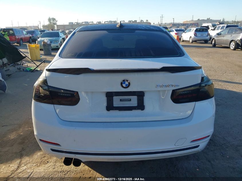 2018 BMW 330E Iperformance VIN: WBA8E1C55JA758460 Lot: 43952273