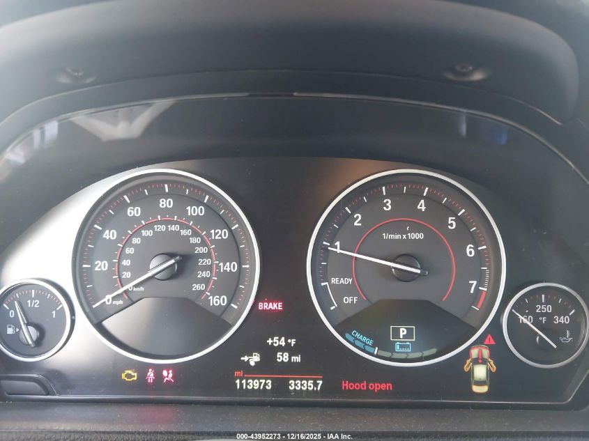 2018 BMW 330E Iperformance VIN: WBA8E1C55JA758460 Lot: 43952273