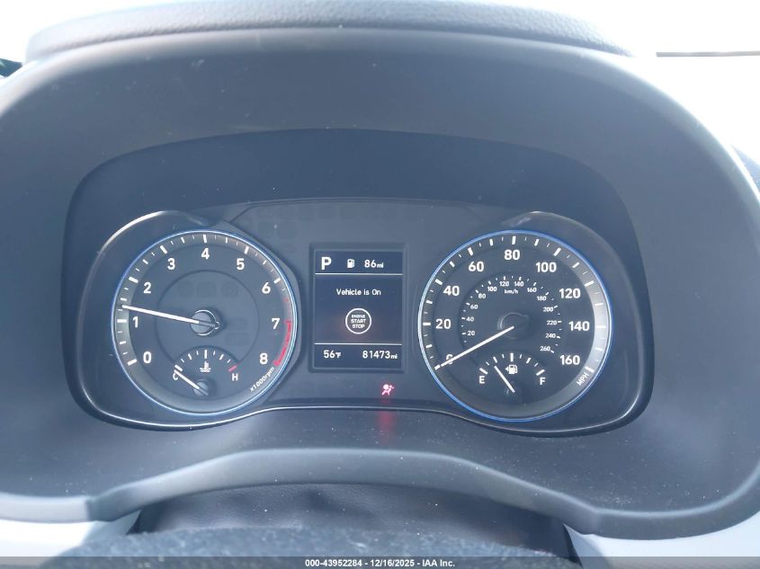 2020 Hyundai Kona Sel VIN: KM8K22AA6LU402992 Lot: 43952284