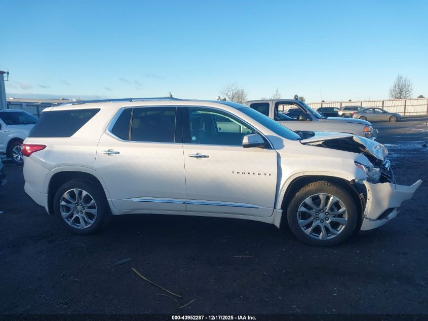 2021 Chevrolet Traverse Awd Premier VIN: 1GNEVKKW2MJ235124 Lot: 43952287