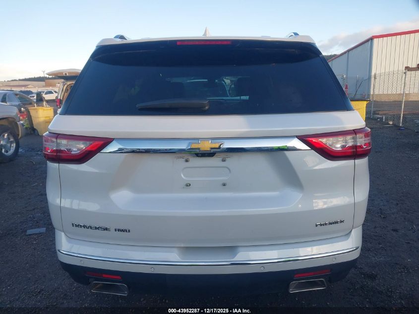 2021 Chevrolet Traverse Awd Premier VIN: 1GNEVKKW2MJ235124 Lot: 43952287