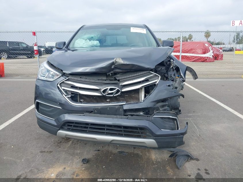 2018 Hyundai Santa Fe Sport 2.4L VIN: 5XYZTDLBXJG569002 Lot: 43952290