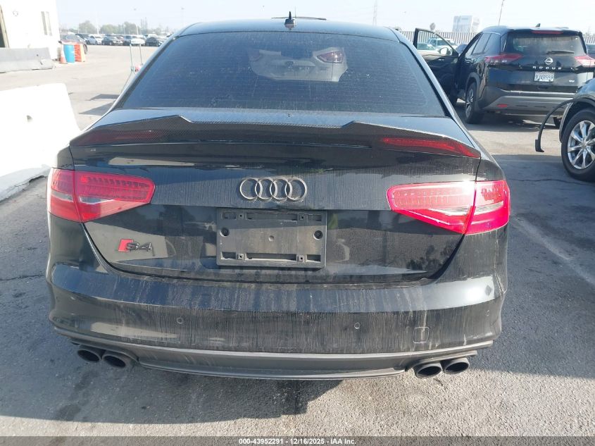 2016 Audi S4 3.0T Premium Plus VIN: WAUBGAFL9GA002696 Lot: 43952291