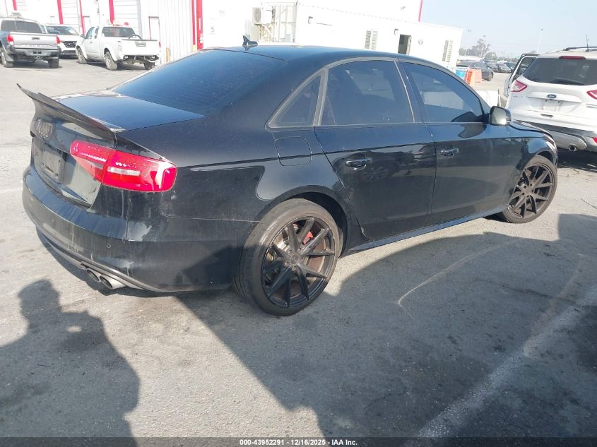 2016 Audi S4 3.0T Premium Plus VIN: WAUBGAFL9GA002696 Lot: 43952291