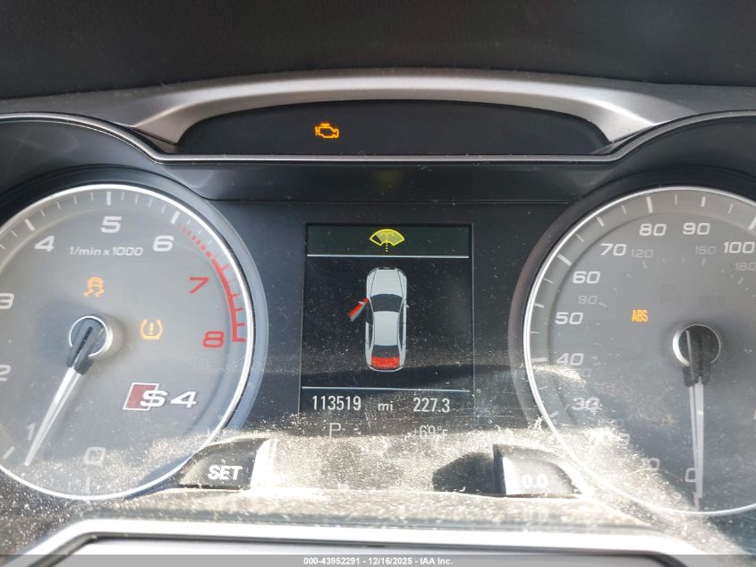 2016 Audi S4 3.0T Premium Plus VIN: WAUBGAFL9GA002696 Lot: 43952291