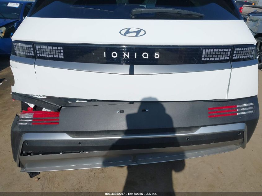 2025 Hyundai Ioniq 5 Sel VIN: 7YAKN4DA5SY001985 Lot: 43952297