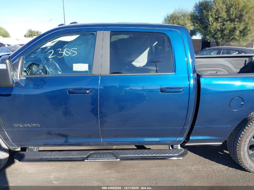 2024 Ram 2500 Big Horn 4X4 6'4 Box VIN: 3C6UR5DJ3RG383228 Lot: 43952305