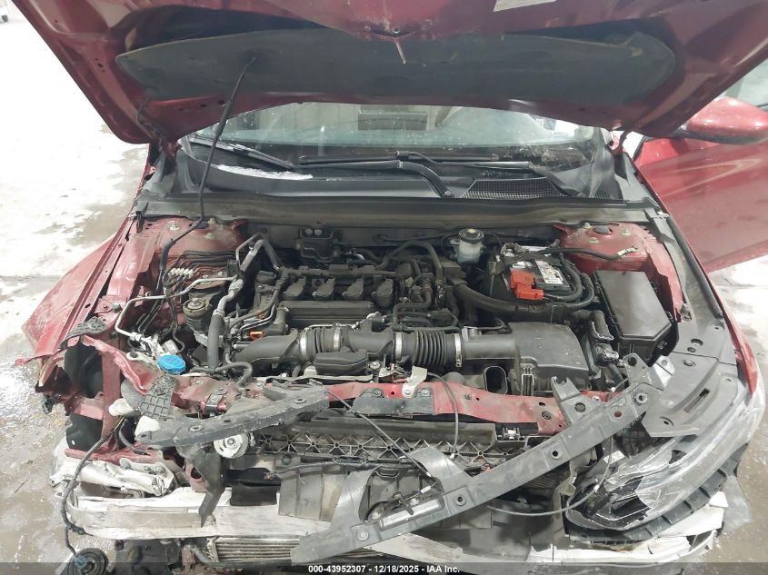 2021 Honda Accord Lx VIN: 1HGCV1F19MA030992 Lot: 43952307
