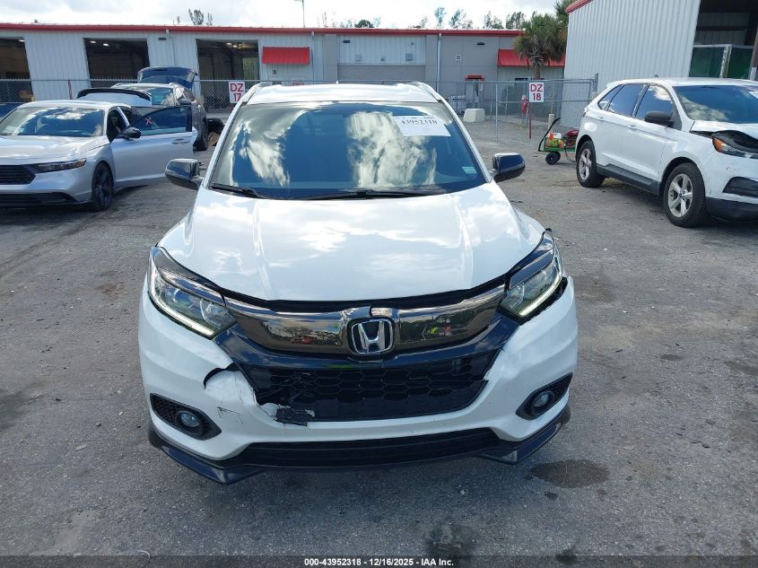 2022 Honda Hr-V 2Wd Sport VIN: 3CZRU5H16NM744772 Lot: 43952318