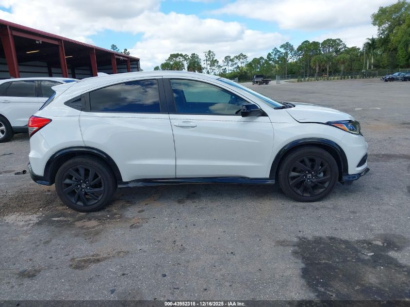 2022 Honda Hr-V 2Wd Sport VIN: 3CZRU5H16NM744772 Lot: 43952318