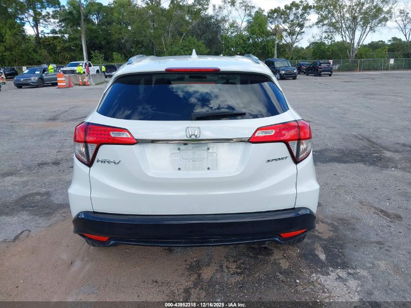 2022 Honda Hr-V 2Wd Sport VIN: 3CZRU5H16NM744772 Lot: 43952318