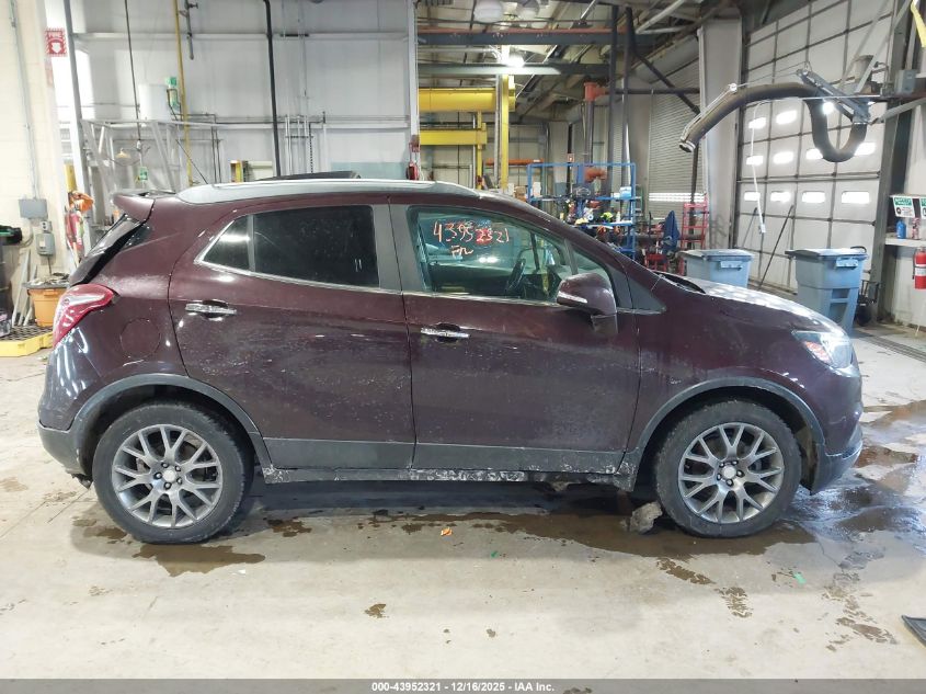 2018 Buick Encore Sport Touring VIN: KL4CJ1SB9JB685758 Lot: 43952321