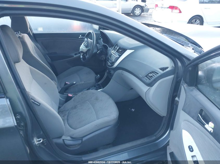 2012 Hyundai Accent Gls VIN: KMHCU4AE9CU239204 Lot: 43952324