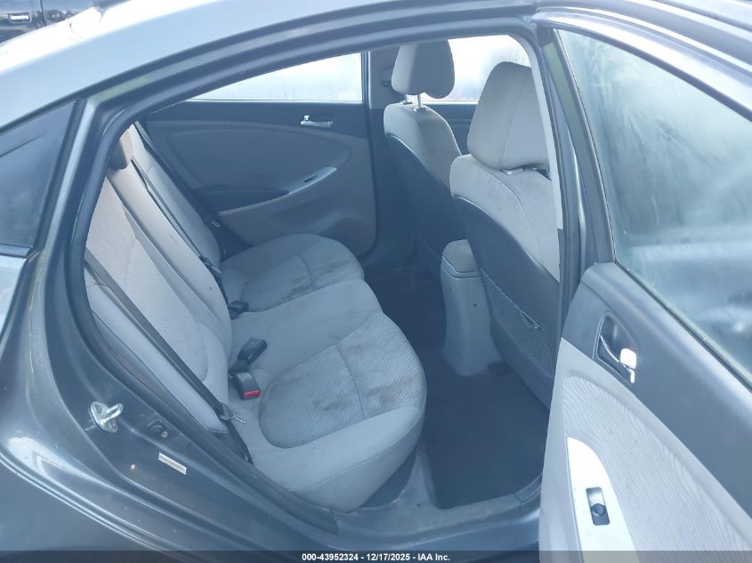 2012 Hyundai Accent Gls VIN: KMHCU4AE9CU239204 Lot: 43952324