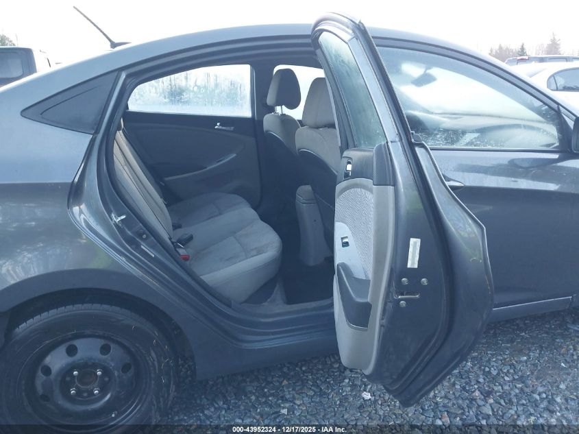 2012 Hyundai Accent Gls VIN: KMHCU4AE9CU239204 Lot: 43952324