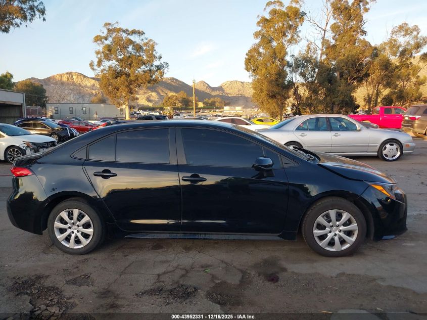 2025 Toyota Corolla Le VIN: 5YFB4MDE2SP279356 Lot: 43952331