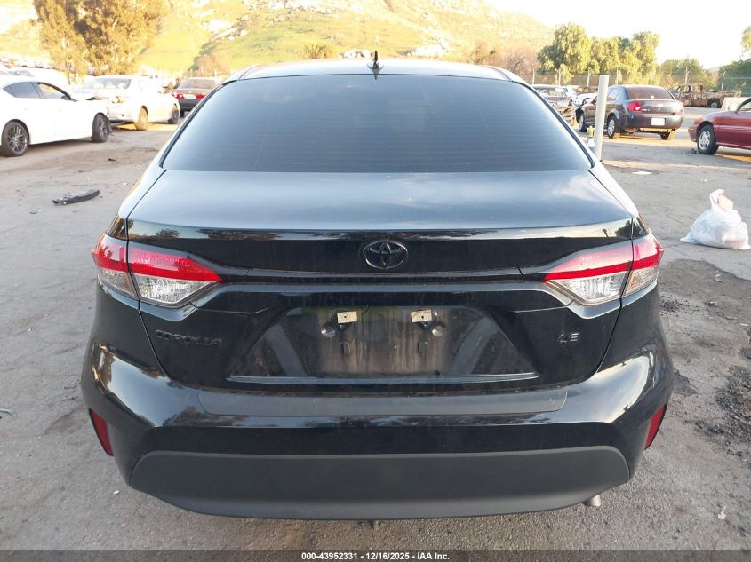 2025 Toyota Corolla Le VIN: 5YFB4MDE2SP279356 Lot: 43952331