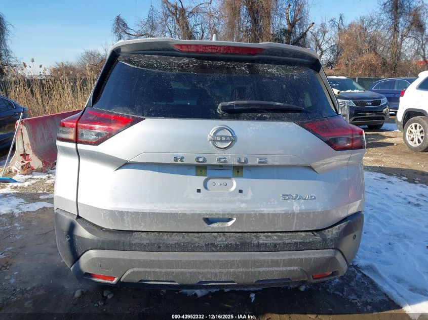 2023 Nissan Rogue Sv Intelligent Awd VIN: JN8BT3BB0PW479046 Lot: 43952332