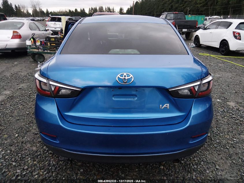 2018 Toyota Yaris Ia VIN: 3MYDLBYV4JY300458 Lot: 43952333