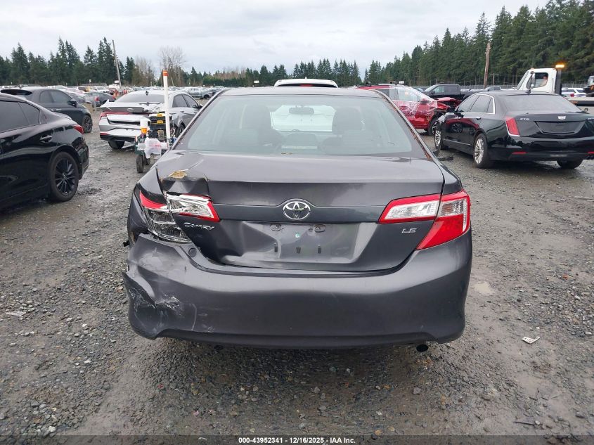 2012 Toyota Camry Le VIN: 4T4BF1FKXCR177532 Lot: 43952341