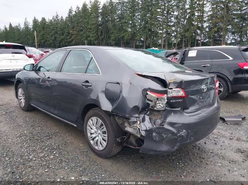 2012 Toyota Camry Le VIN: 4T4BF1FKXCR177532 Lot: 43952341