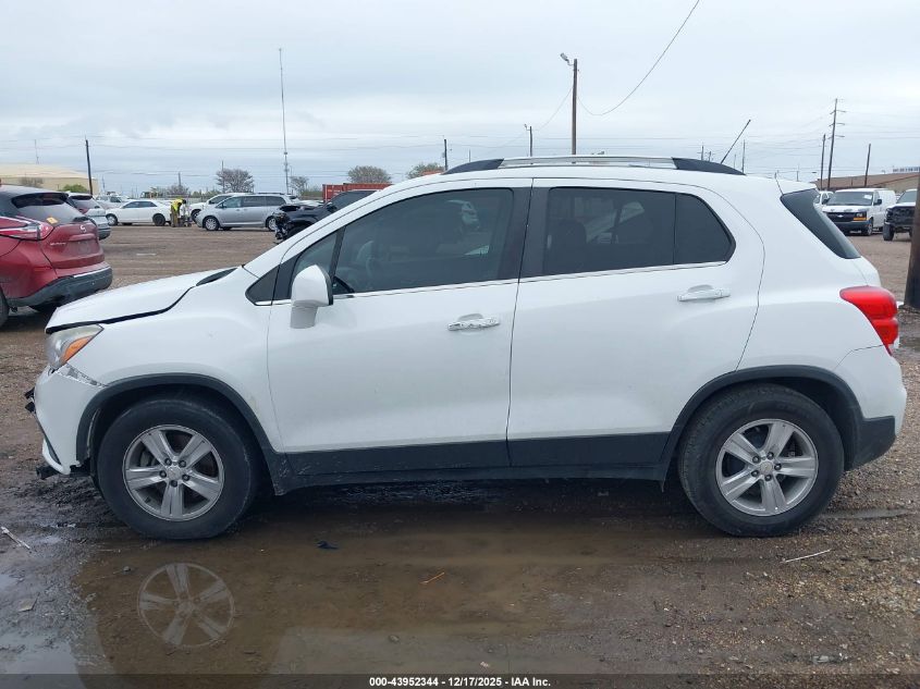 2018 Chevrolet Trax Lt VIN: KL7CJLSB6JB596583 Lot: 43952344