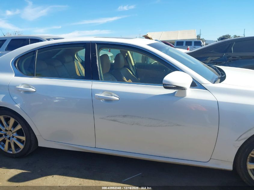 2013 Lexus Gs 350 VIN: JTHBE1BL7D5028621 Lot: 43952348