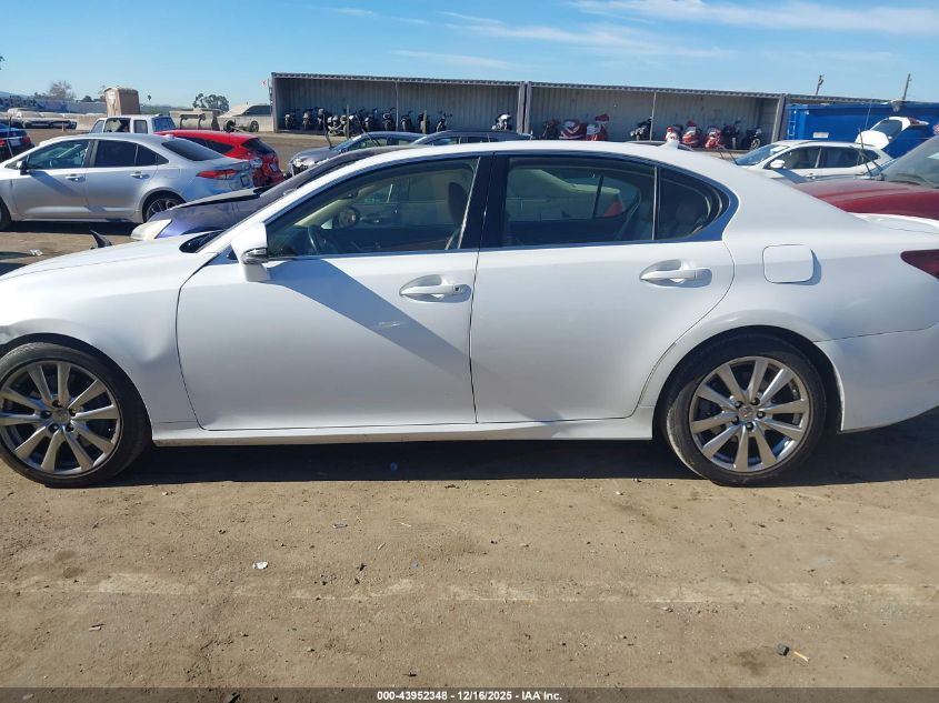 2013 Lexus Gs 350 VIN: JTHBE1BL7D5028621 Lot: 43952348