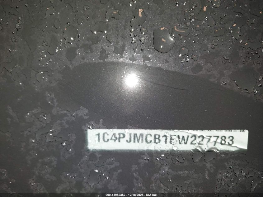2014 Jeep Cherokee Latitude VIN: 1C4PJMCB1EW227783 Lot: 43952352