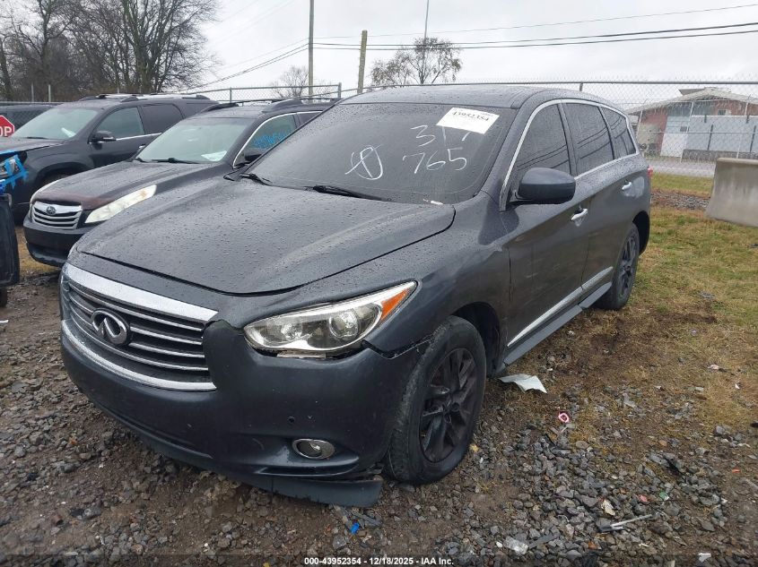 2013 Infiniti Jx35 VIN: 5N1AL0MN4DC317765 Lot: 43952354
