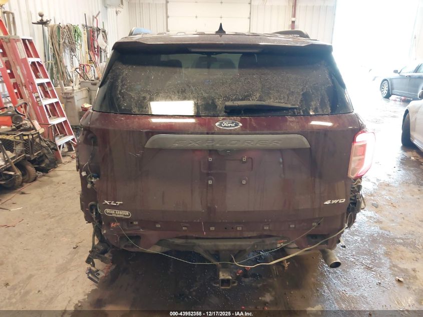 2022 Ford Explorer Xlt VIN: 1FMSK8DH8NGA58157 Lot: 43952358