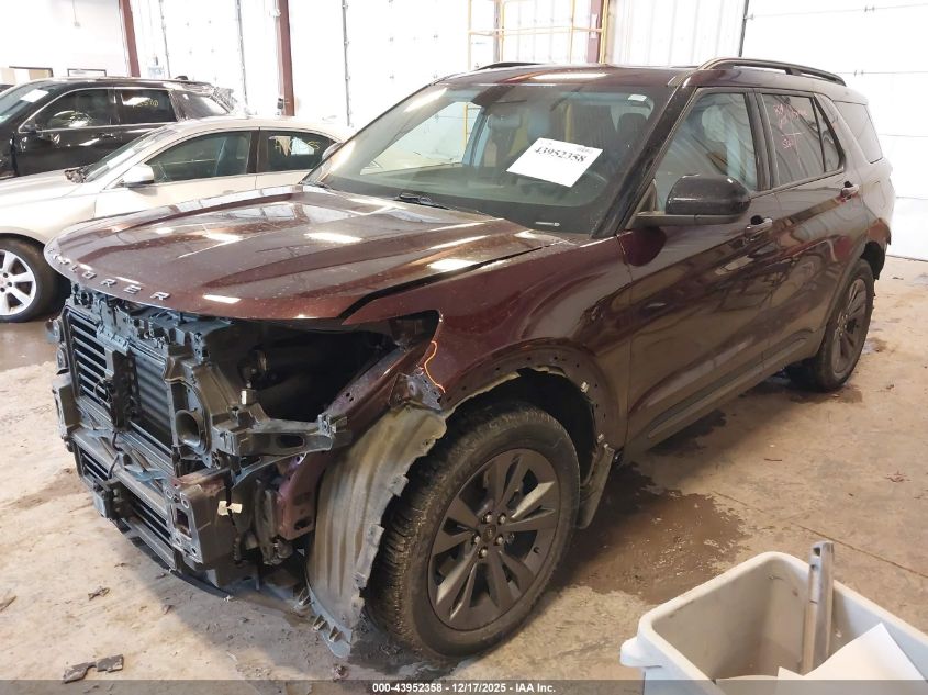 2022 Ford Explorer Xlt VIN: 1FMSK8DH8NGA58157 Lot: 43952358