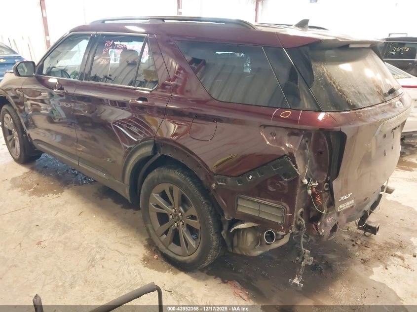 2022 Ford Explorer Xlt VIN: 1FMSK8DH8NGA58157 Lot: 43952358