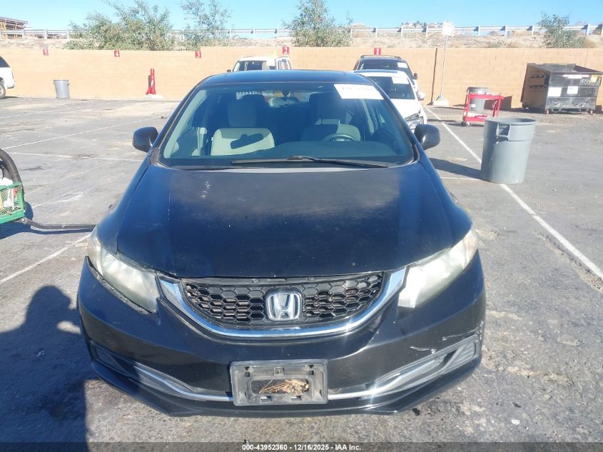 2013 Honda Civic Ex VIN: 2HGFB2F87DH533205 Lot: 43952360