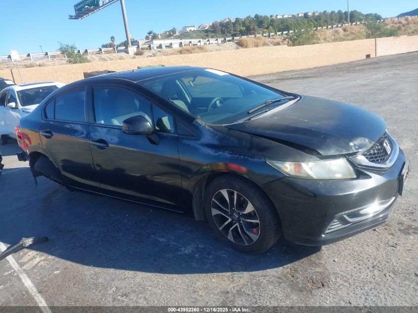 2013 Honda Civic Ex VIN: 2HGFB2F87DH533205 Lot: 43952360