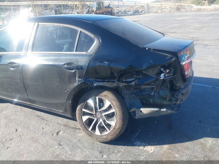 2013 Honda Civic Ex VIN: 2HGFB2F87DH533205 Lot: 43952360