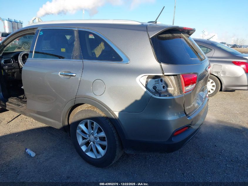 2016 Kia Sorento 2.4L Lx VIN: 5XYPG4A30GG115518 Lot: 43952370