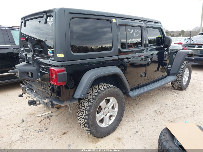 2018 Jeep Wrangler Unlimited Sport S 4X4
